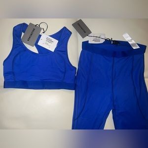 Blue New Balenciaga track suite size Small